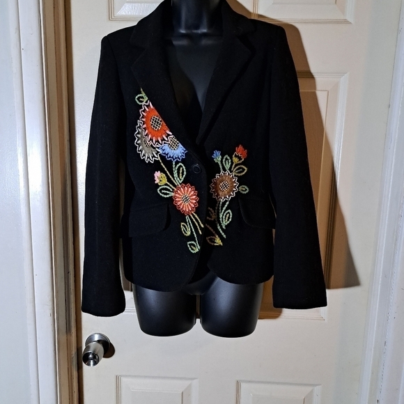 NAFNAF embroidered blazer - Picture 1 of 4